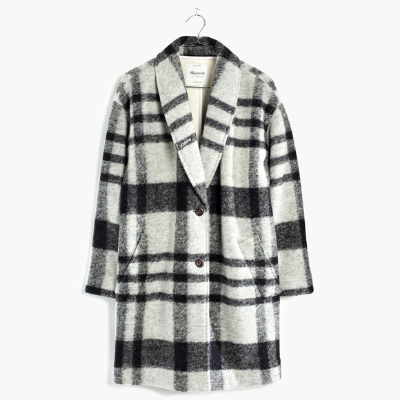 Madewell Jackets & Blazers - Madewell Plaid Florence Coat (Size S)